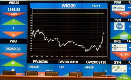 Dwa główne indeksy warszawskiej giełdy, WIG20 i WIG, pokonały sierpniowe szczyty i są najwyżej w tym