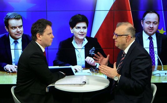 Jacek Nizinkiewicz pytał Kazimierza M. Ujazdowskiego także o polską politykę zagraniczną