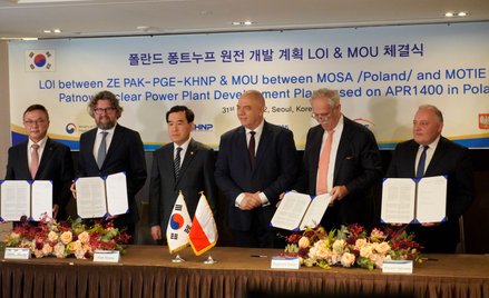 Koreańskie plany budowy elektrowni jądrowej w Polsce są już na stole
