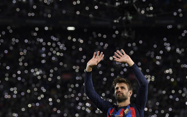 Camp Nou pożegnało Gerarda Pique