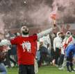 Kibice cieszą się z awansu na Euro 2024