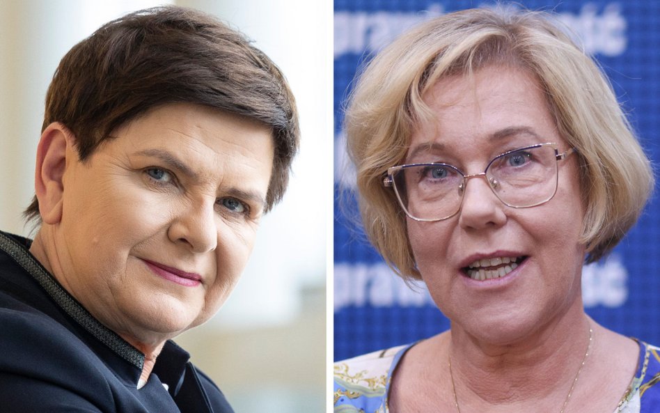 Była premier RP Beata Szydło i była małopolska kurator oświaty Barbara Nowak