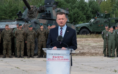 Mariusz Błaszczak: Na granicy z Białorusią będzie ok. 10 tys. żołnierzy