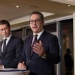 Zastępcą Sebastiana Kurza (z lewej) będzie lider FPO Heinz-Christian Strache
