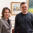 Annalena Baerbock i Dmytro Kułeba