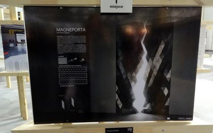 1. miejsce Grzegorz Klimek, projekt MAGNEPORTA