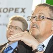 Krzysztof Jędrzejewski (z prawej), główny akcjonariusz Kopeksu, i prezes Marian Kostempski.