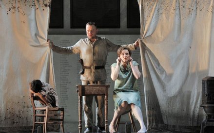 Tomasz Konieczny (Wozzeck) i Angela Denoke (Marie)