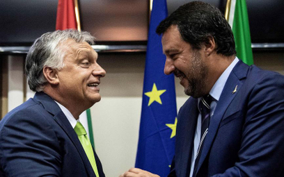 Viktor Orbán i Matteo Salvini zarzucili francuskiemu prezydentowi, że strofuje Węgrów i Włochów za n