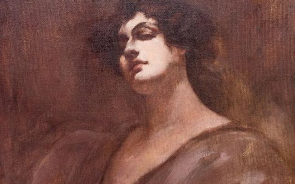 Portret kobiety - Franciszek Żmurko