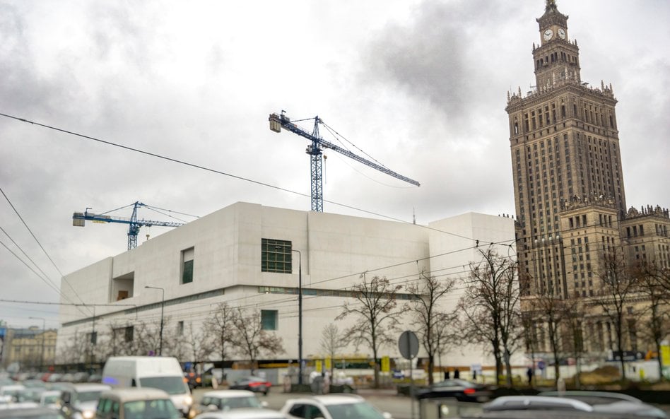 Budowa Muzeum Sztuki Nowoczesnej w Warszawie