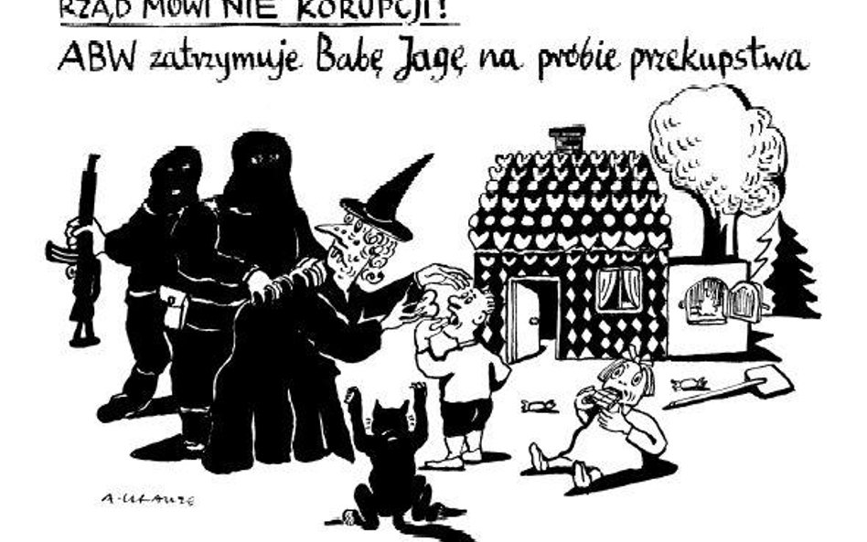 Komentarz rysunkowy. Baba Jaga
