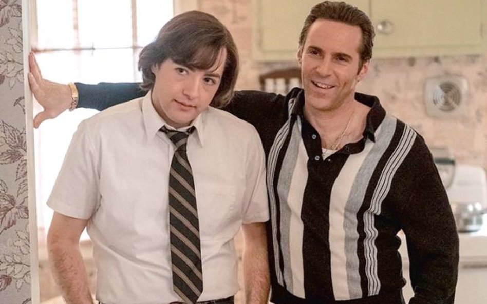 Michael Gandolfini (młody Tony Soprano) i Alessandro Nivola (Dickie Moltisanti)