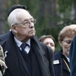 Andrzej Wajda podczas uroczystości katyńskich
