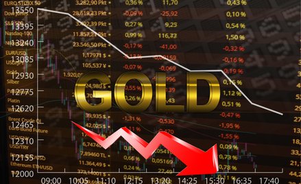 Notowania srebra i złota szybko weszły w rynek „niedźwiedzia”