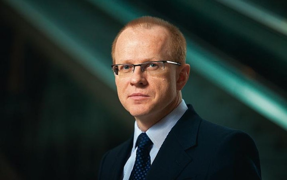 Ludwik Sobolewski, prezes warszawskiej giełdy Fot. S. Łaszewski