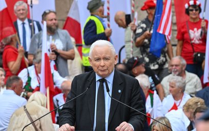 Jarosław Kaczyński i PiS nie zyskują na aferze w Szpitalu Południowym