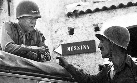 Generał George S. Patton podczas operacji „Husky”, czyli desantu na Sycylię w lecie 1943 roku. Pokon