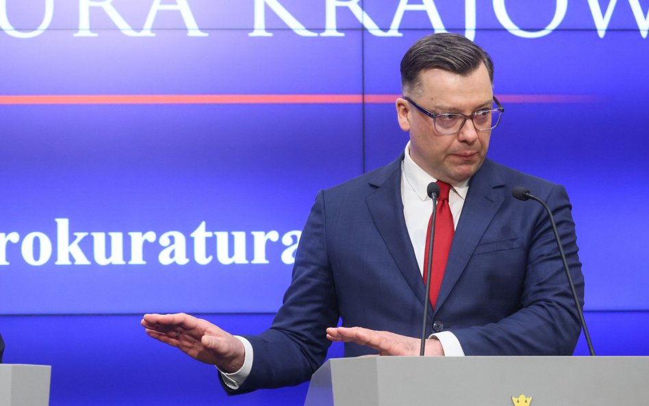 rzecznik Prokuratury Krajowej Przemysław Nowak