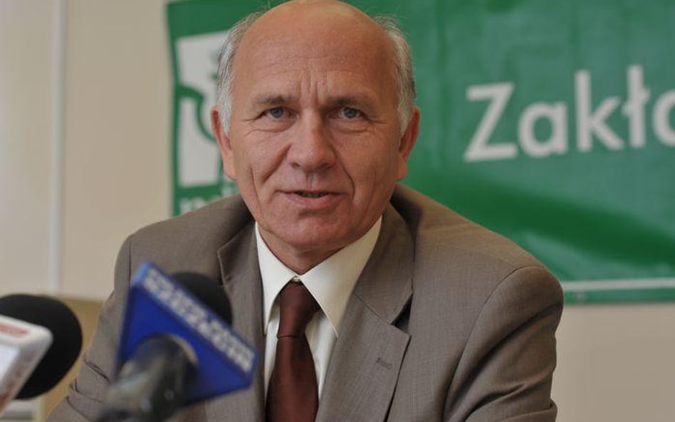 Jerzy Marciniak, prezes Azotów Tarnów
