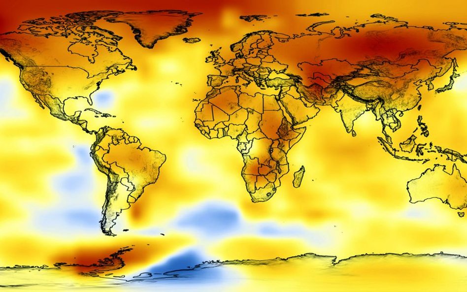 Globalne ocieplenie nigdy się nie zatrzymało