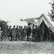 Prezydent Lincoln ze sztabem McClellana nad Antietam, 3 października 1862 r.