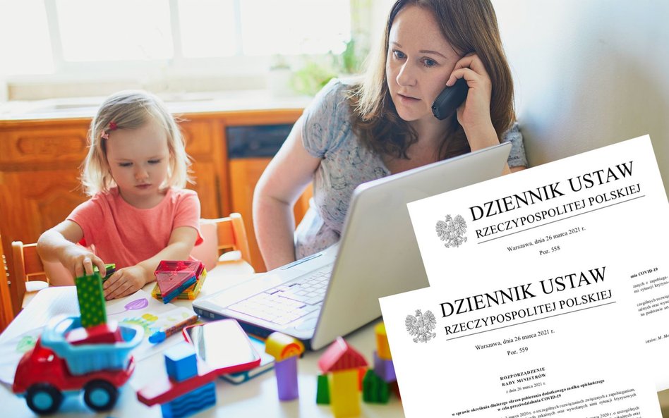 Zasiłek opiekuńczy i dodatkowy zasiłek opiekuńczy przedłużone do 11 kwietnia