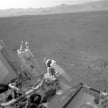 Jedno ze zdjęć z łazika Curiosity