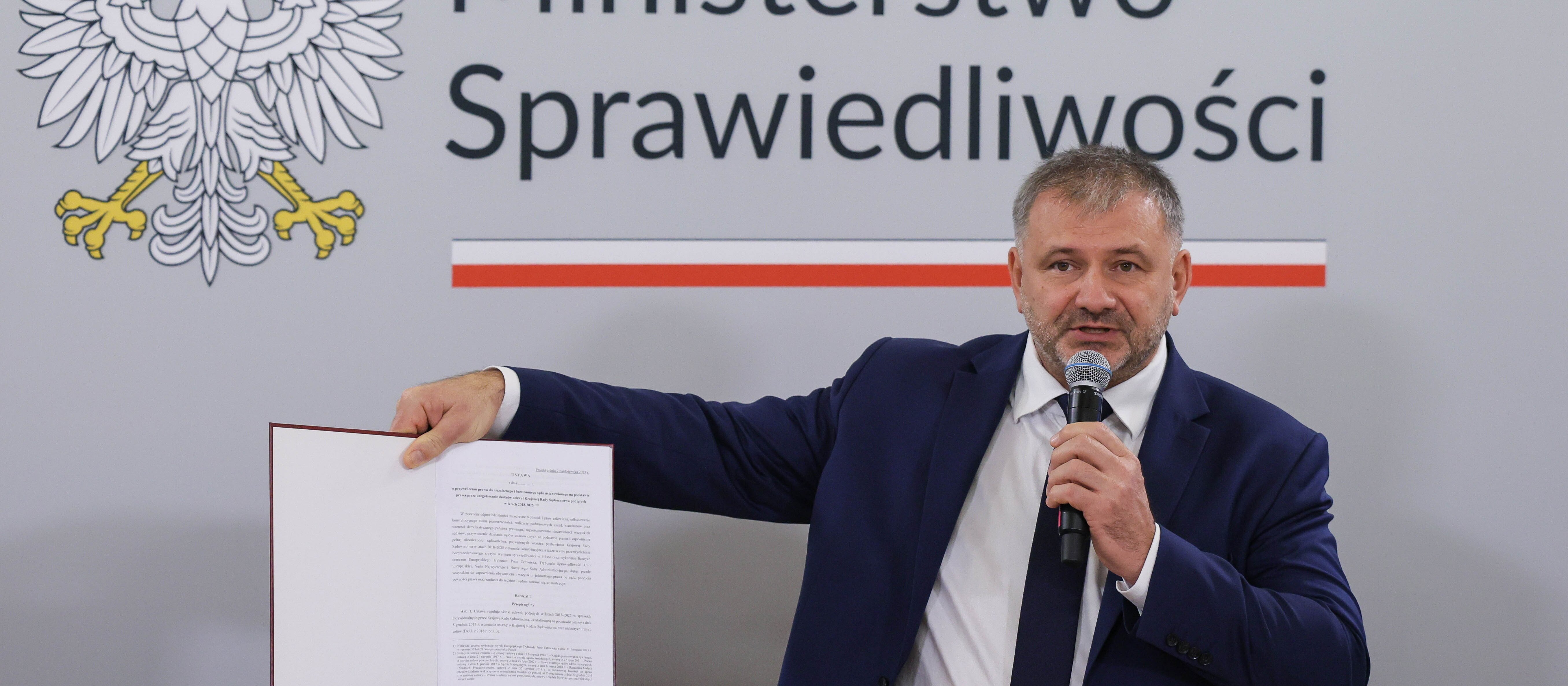 Plan na tzw. neosędziów. Waldemar Żurek ujawnia projekt ustawy praworządnościowej