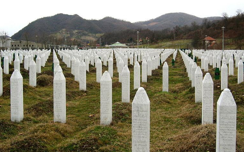 Cmentarz ofiar pogromu pod Srebrenicą (Creative Commons Attribution-Share Alike 3.0 Unported license