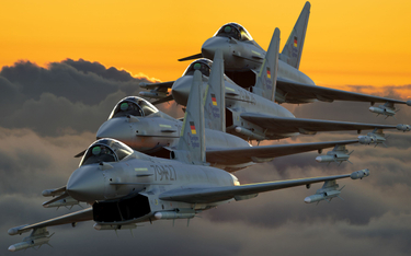 Niemcy zwiększą zamówienie na samoloty Eurofighter Typhoon
