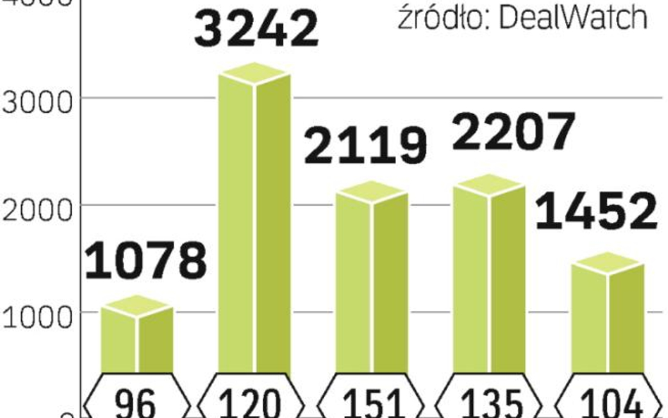 Sytuacja na polskim rynku przejęć poprawi się, gdy banki odblokują kredyty oraz urealnią się wyceny 