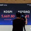 KOSPI, główny indeks giełdy w Seulu, tracił podczas wtorkowej sesji nawet ponad 7 proc.
