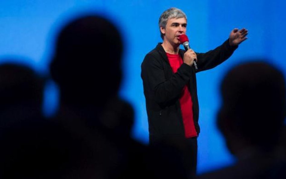 W ubraniowym luzie przoduje IT . Na zdjęciu szef Google'a Larry Page na branżowej konferencji.