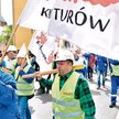 Załoga kopalni Turów protestuje przeciwko zamknięciu zakładu