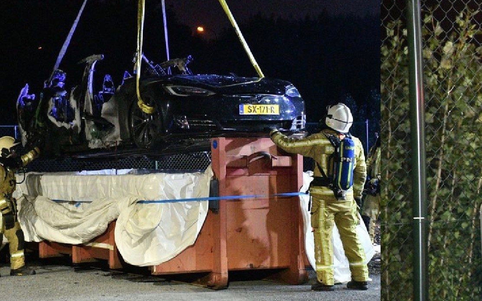 Czarna seria – spłonęła kolejna Tesla