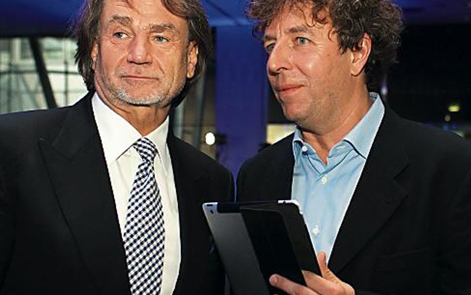 Jan Kulczyk, najbogatszy Polak, i Grzegorz Hajdarowicz, właściciel i wydawca „Rzeczpospolitej” i „Pa