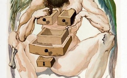 14 tys. zł kosztuje książka, którą ilustruje 97 grafik Salvadora Dalego. Fot. Lamus Antykwariaty War