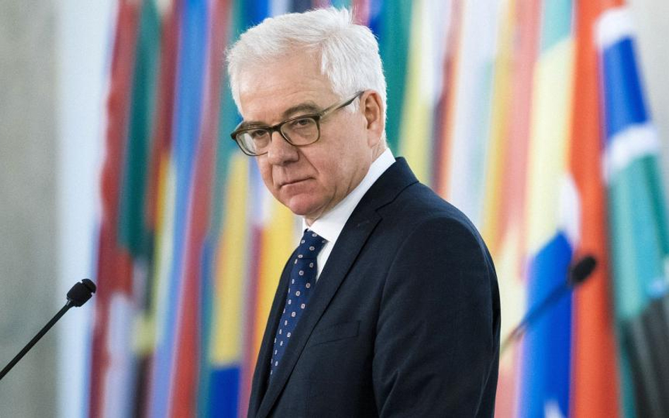 Minister spraw zagranicznych Jacek Czaputowicz