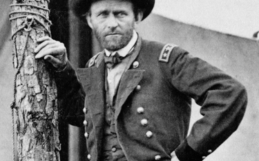 Ulysses Simpson Grant (1822–1885) – 18. prezydent Stanów Zjednoczonych w latach 1869–1877. Na zdjęci