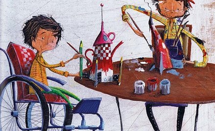 Ilustracja z nieprzetłumaczonej jeszcze na język polski książki Paula Galindro