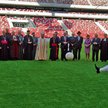 Podczas otwarcia kaplicy poświęcono również Stadion Narodowy. Nie zabrakło też sportowych akcentów