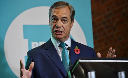 Nigel Farage nie wystartuje w wyborach
