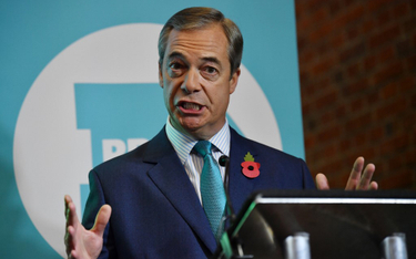 Nigel Farage nie wystartuje w wyborach