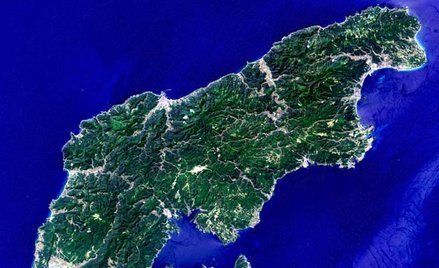 Półwysep Noto, zdjęcie satelitarne