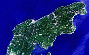 Półwysep Noto, zdjęcie satelitarne