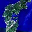 Półwysep Noto, zdjęcie satelitarne