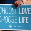 Demonstracja działaczy pro-life pod gmachem Sądu Najwyższego w Waszyngtonie