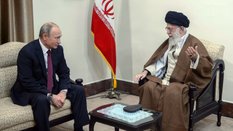 Władimir Putin i Ali Chamenei, fotografia z 2017 r.