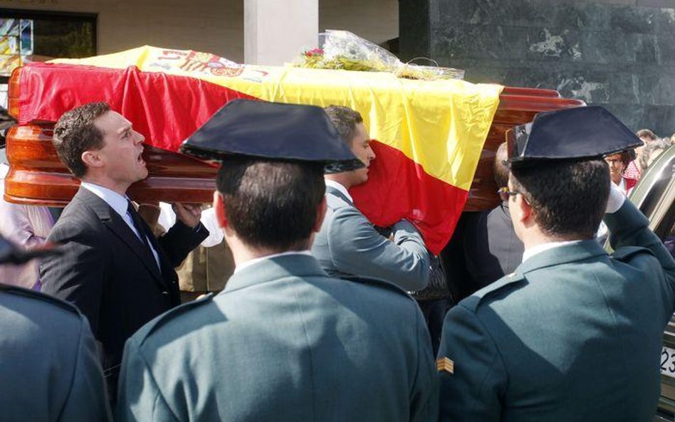 Pogrzeb policjanta zabitego w zamachu ETA na Majorce